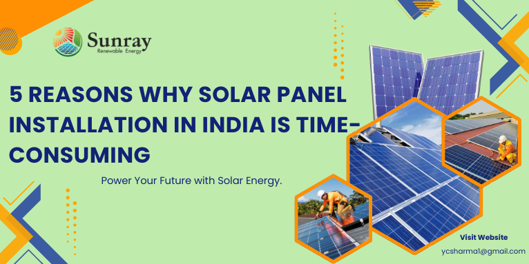 Purple Orange Modern Solar Panel Services Banner (766 x 383 px)